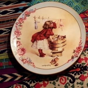 Decorative Plate Maud Humphrey Bogart